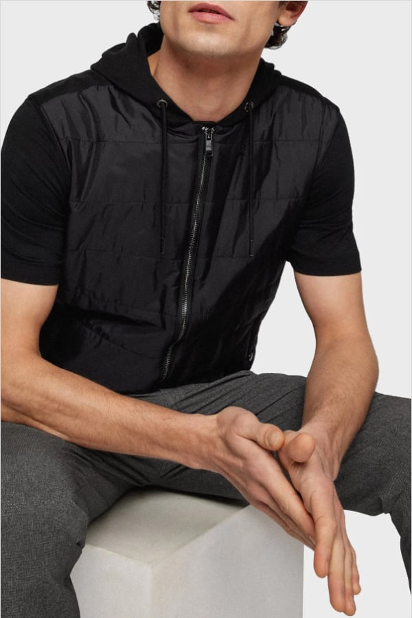 ΜΠΟΥΦΑΝ ΑΜΑΝΙΚΟ BOSS - 001 ΜΑΥΡΟ